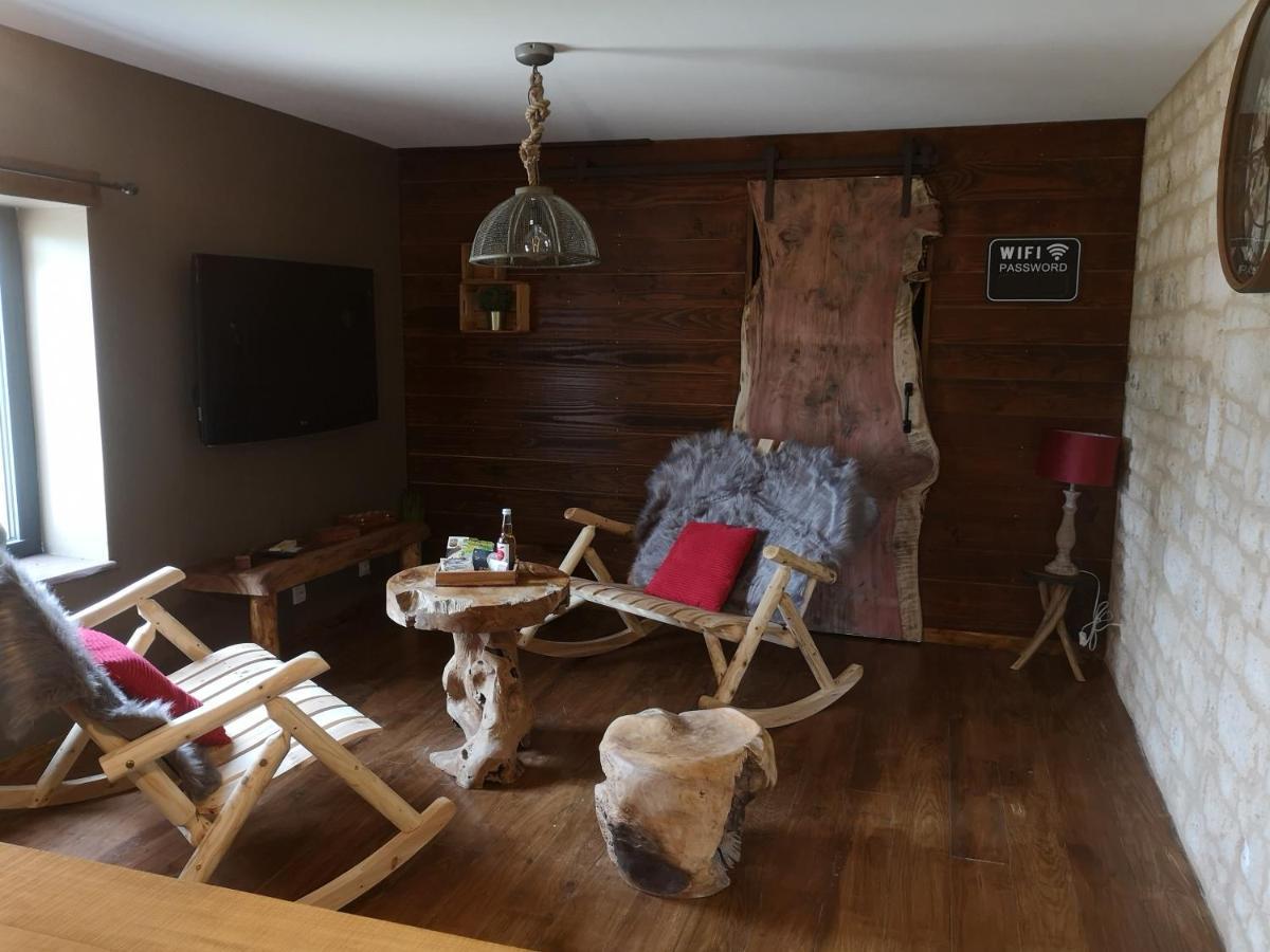 Gite La Grange De La Trigalle Avec Spa Professionnel Privatif Валонь Экстерьер фото
